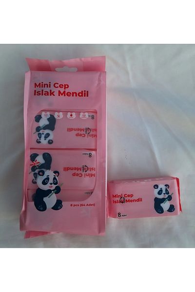 BALCI HEDİYELİK Mini Sweet Wet Wipes 8*8