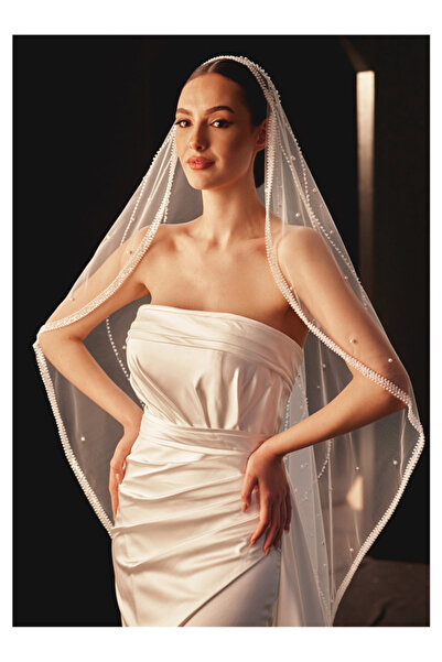 ESPEREST Voal de mireasă elegant brodat cu perle