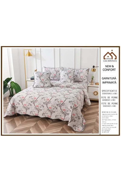 FIONNA.RO 5 Piece Duvet Cover Set - Flower Branch