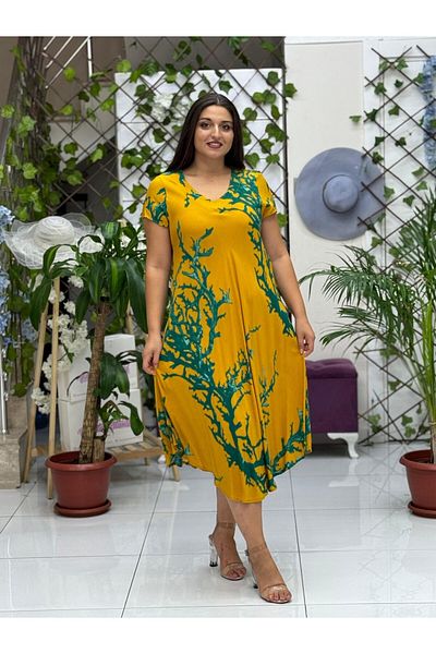 Punta Otantik Frd17005 Viscose Feride Dress