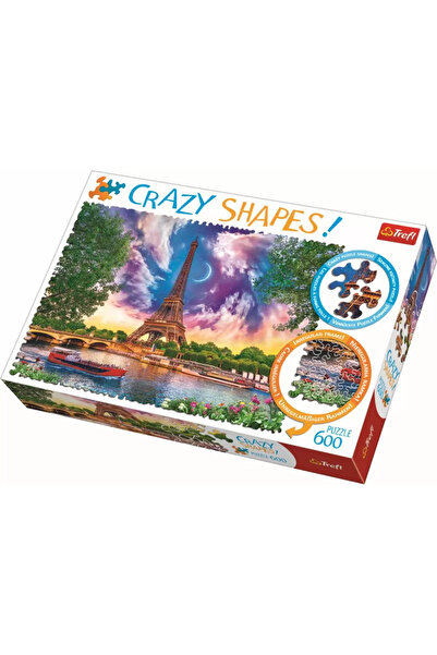 Trefl TREFL 600dílné podivné puzzle - Pařížský příběh nebe