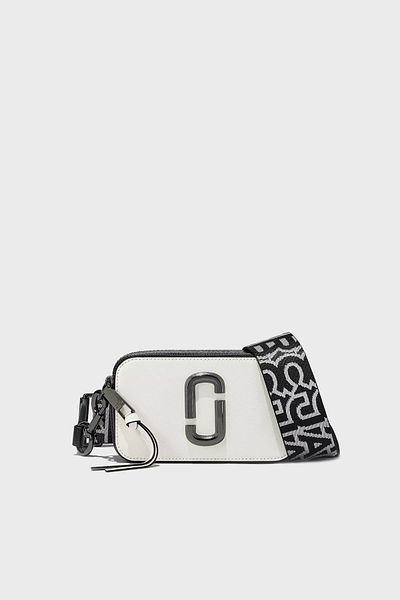 Marc Jacobs The Snapshot Genuine Leather Bag with Adjustable Shoulder Strap Bag 2P3Hcr005H01 005