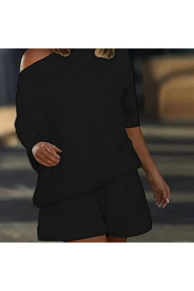 ALPACO Γυναικείο Σετ με λαιμόκοψη και σορτς με δύο κλωστές -ΣΥΛΛΟΓΗ