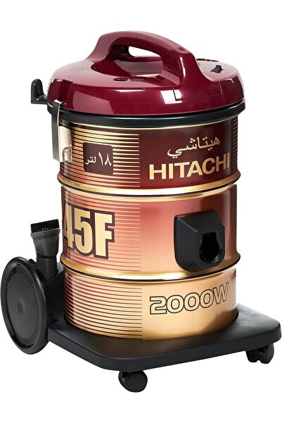 Hitachi مكنسة كهربائية سعة 18 لترًا بقوة 2000 وات، لون أحمر، تايلاندي