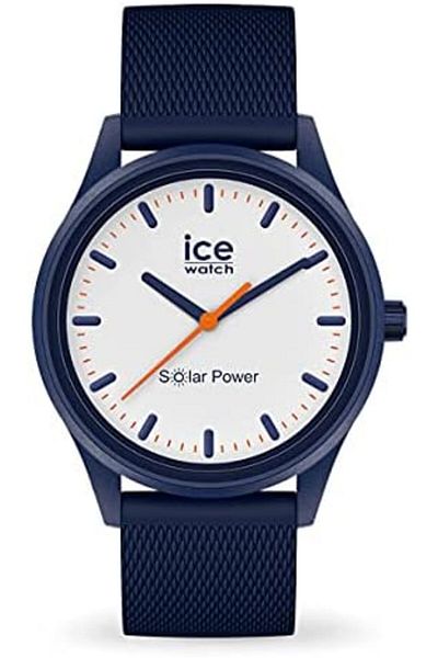Ice Watch ICE-WATCH - Ice Solar Power Pacific Mesh - Men's Wristwatch With Silicon Strap - 018394 (Medium)
