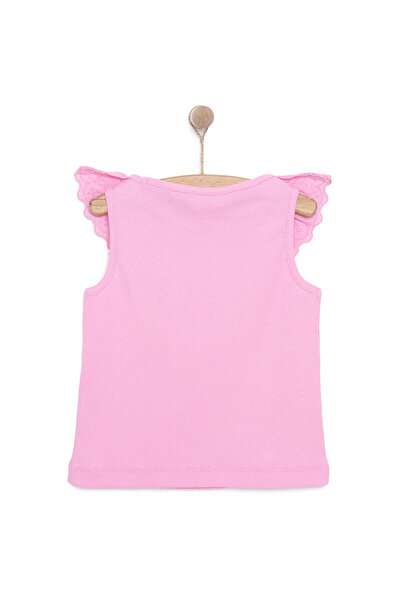 ebebek Hello Baby Hellobaby Baby Girl Blouse Romantic Garden Baby Collar Undershirt Sleeve Pink