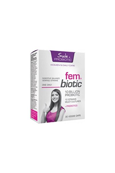 Suda Vitamin Probiotic Fem Biotic 30 Kapsül