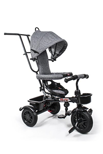 Rival Rv501 Hiper Bike Ebeveyn Kontrollü 3 Tekerli Çocuk Bisikleti Gri