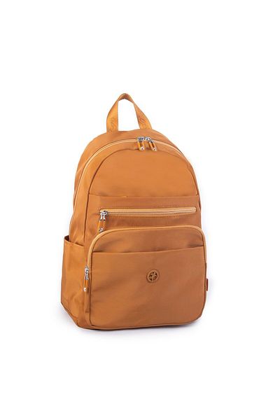 Nas Bag Vera Bag Nas Bag Unisex Large Size Multi-Eye Waterproof Backpack Mustard
