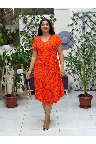 Punta Otantik Frd17027 Viscose Feride Dress