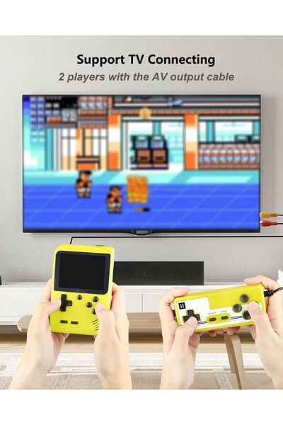 SUP Handheld Game Console – 500 Classic Games, 3.0" Screen, 1020mAh Battery, TV Output