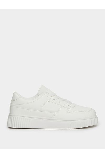 Styli Platform Sole Lace Up Sneakers