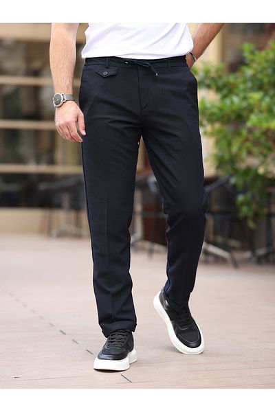 BASEL.CO Iron-Free Slim Fit Seersucker Jogger