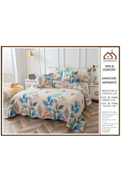 FIONNA.RO 5 Piece Quilt Set - Autumnal Landscape