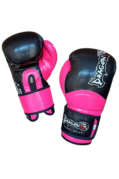 Dragondo Pembe Carbon 5 Boks Ve Kick Boks Eldiveni Dragon Boks Kick Boks Eldiveni