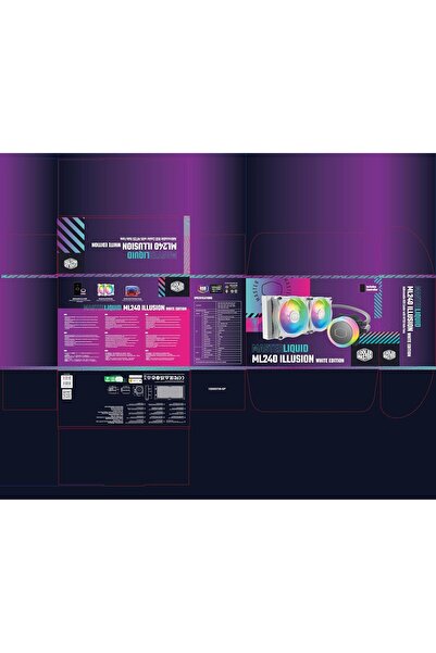 Cooler Master Master Liquid ML240 illusion RGB White edition