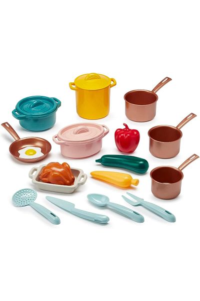 ECOİFFİER Ecoiffier Kitchen Cooking Utensils Set