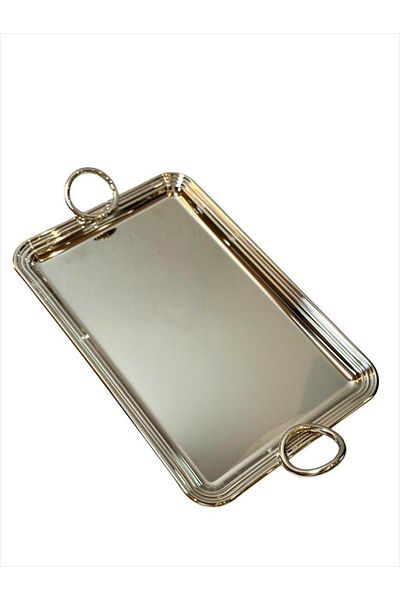 aljahwari Single presentation boom, round, nickel silver, medium