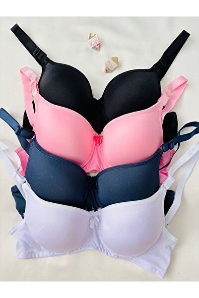 İNKO İÇ GİYİM Economical Supported Padded 4-Piece Recovery Bra