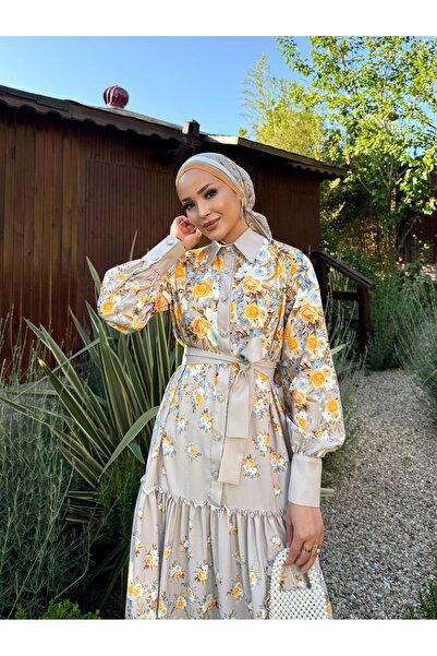 Melike Tatar Φόρεμα με λουλούδια 32-2362