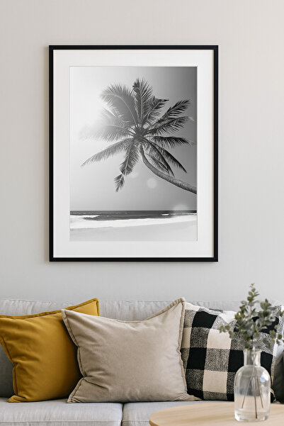 seninürünün Στη σκιά της ειρήνης - Μονόχρωμο μοντέρνο ζωγραφικό έργο με μεταλ...