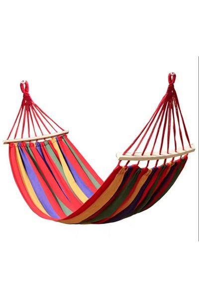 Rovitech Garden swing hammock, cotton+polyester, multicolor, 180x80cm