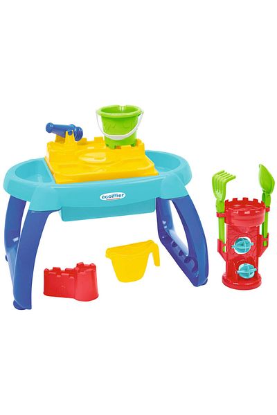 ECOİFFİER Ecoiffier Play Table with Water and Sand Accessories