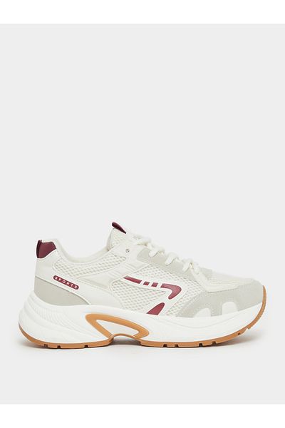 Styli Chunky Sole Lace Up Sneakers