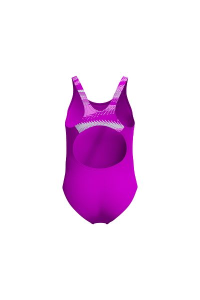 SPEEDO Costum de baie pentru fete Hyperboom Splice Muscleback Jf Pink 8-00372918627 Roz