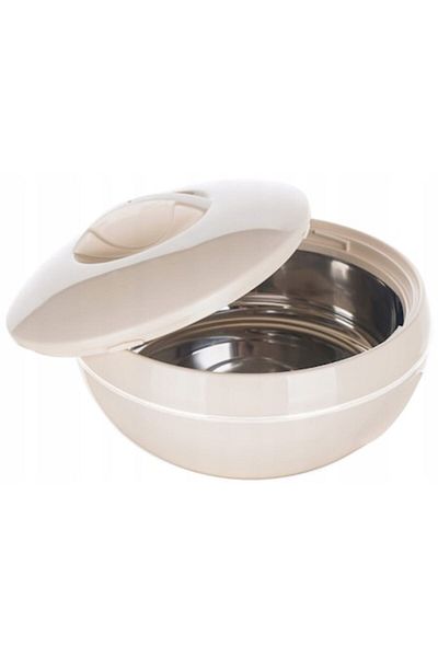 BANQUET Thermal Casserole Avanza, Banquet, Plastic/Stainless Steel, 2.5 l, Beige/Ecru
