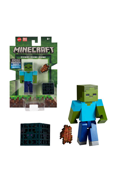 MINECRAFT MİNECRAFT AKSESUARLI FİGÜRLER ZOMBIE JCN44