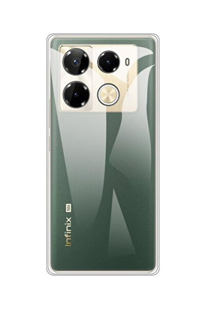 foxpower İnfinix Note 40 Pro 4G / 5G Şeffaf Kılıf 0.2mm Şeffaf Silikon