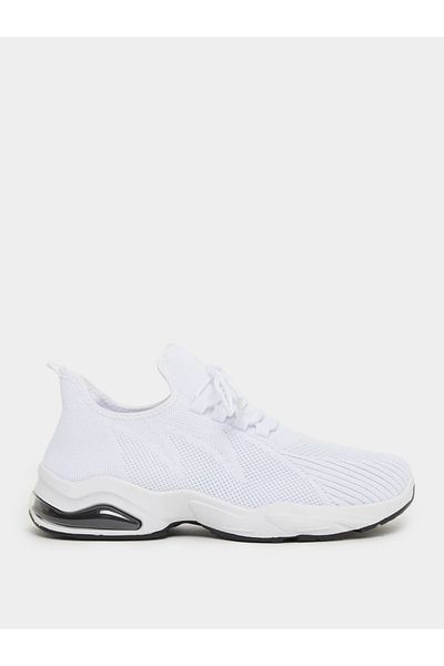Styli Air Sole Elasticated Lace Up Sneakers