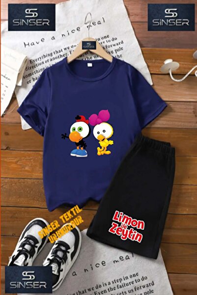 SS SİNSER Dječja UNISEX majica „LEMON OLIVE SIDE BY SIDE SIMPLE“ Special Štam...