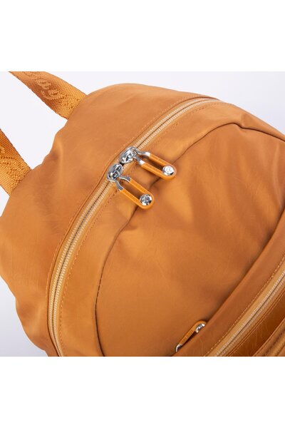 Nas Bag Vera Bag Nas Bag Unisex Large Size Multi-Eye Waterproof Backpack Mustard