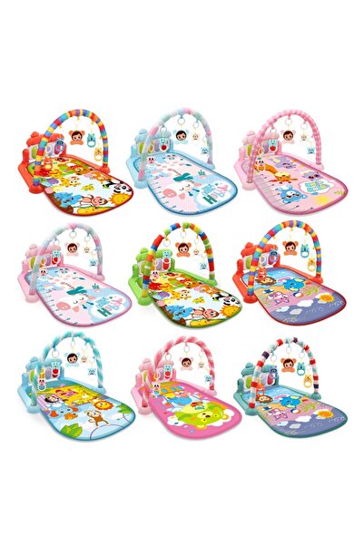 Generic Multi-functional Activity Fitness Sleeping Game Blanket Baby Play Gym Mat Baby Musical Mat with Peda