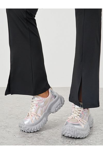 Styli Chunky Sole Lace Up Sneakers