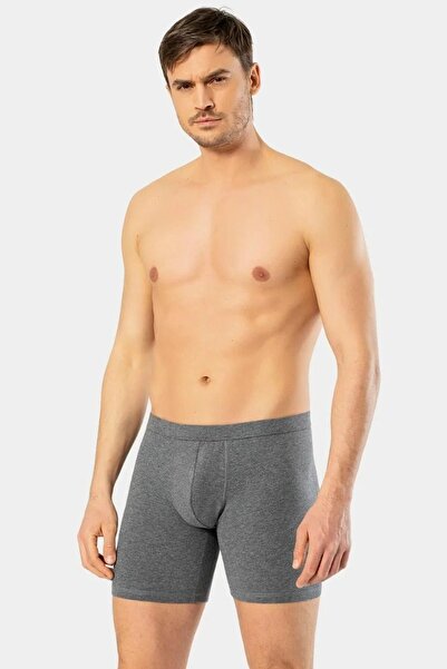 Cacharel Ανδρικό μπόξερ, μακρύ μπόξερ με ζώνη μέσης, 95% βαμβάκι 5% λύκρα