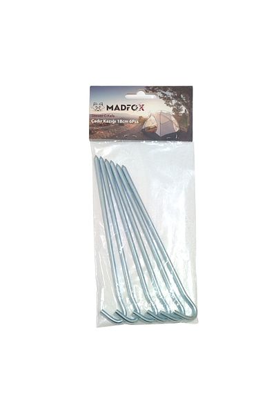 MADFOX Σουβλάκι C-Head Tent Stake 18cm 6τμχ