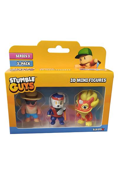Stumble Guys 3Lu Mini Figure S3-Sg-40023 3