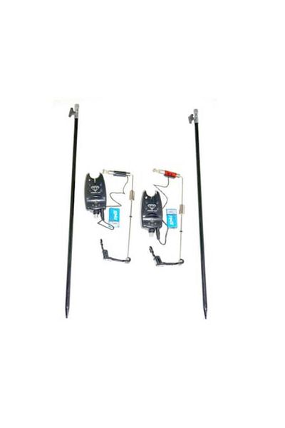 OEM Set 2 senzori de pescuit, lansete, balansoare iluminate, rezistente la umiditate
