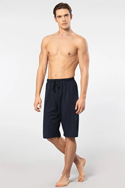 Cacharel Cotton Modal Single Bottom Pocket Bermuda Shorts