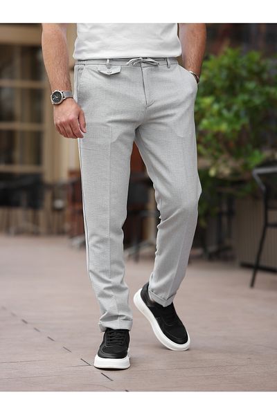 BASEL.CO Iron-Free Slim Fit Seersucker Jogger