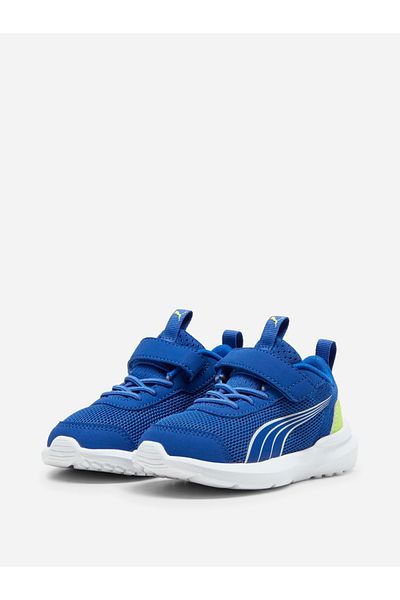 Puma Mesh Insert Sneakers with Hook and Loop Closure