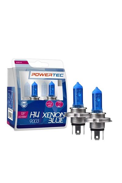 M-TECH Set Becuri Powertec H 4 Xenon Blue
