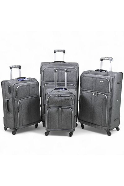 Shihon Shehon 4-Piece Fabric Travel Bag Set