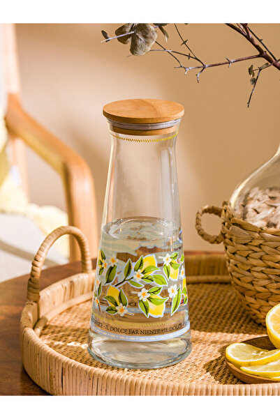 LC Waikiki Karişik Çiçekli Baş Ucu Sürahisi 1100 ml