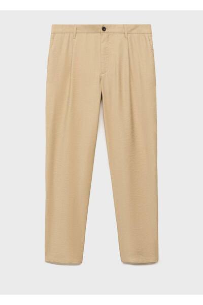MANGO Man Pensli düz kesim pantolon