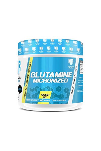Muscle Rulz Glutamine Micronized 5000mg, 300g, 60 Servings