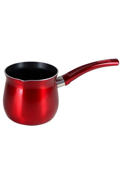 OEM Ibric aluminiu cu maner bachelita Grunberg, 650 ml, GR357/Rosu